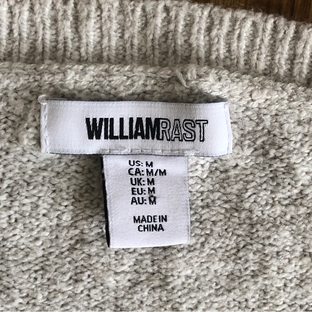 WILLIAM RAST Gray Sweater - Picture 3 of 4